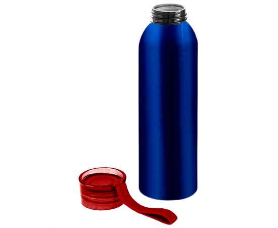 Бутылка для воды VIKING BLUE 650мл. Синяя с красной крышкой 6140.03, изображение 2