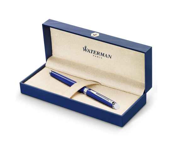 Перьевая ручка Waterman Hemisphere Bright Blue CT, изображение 5