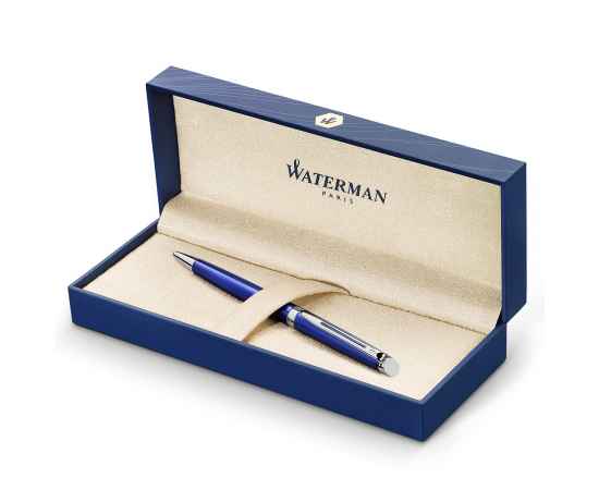 Шариковая ручка Waterman Hemisphere Bright Blue CT, изображение 4