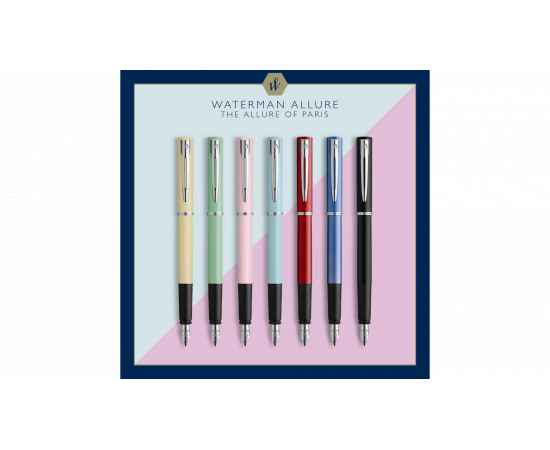 Перьевая ручка Waterman Allure Mint CT Fountain Pen, изображение 6