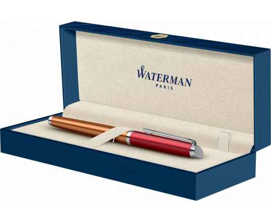 Перьевая ручка Waterman Hemisphere French riviera VERMILLON в подарочной коробке, изображение 4