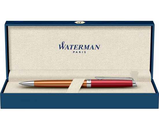 Шариковая ручка Waterman Hemisphere French riviera VERMILLON в подарочной коробке, изображение 2