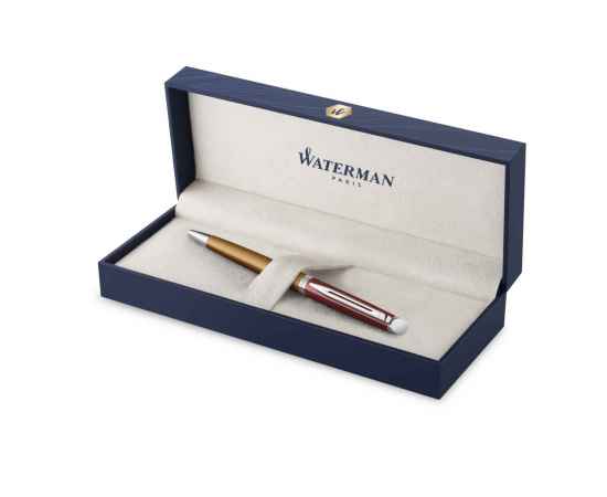 Шариковая ручка Waterman Hemisphere French riviera VERMILLON в подарочной коробке, изображение 7