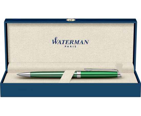 Шариковая ручка Waterman Hemisphere French riviera CHATEAU VERT в подарочной коробке, изображение 2