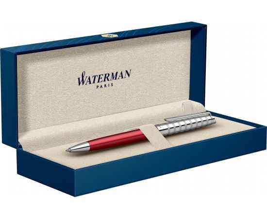 Шариковая ручка Waterman Hemisphere French riviera Deluxe RED CLUB в подарочной коробке, изображение 4