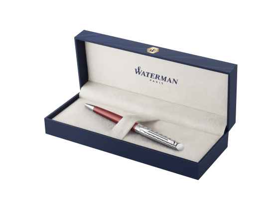 Шариковая ручка Waterman Hemisphere French riviera Deluxe RED CLUB в подарочной коробке, изображение 7