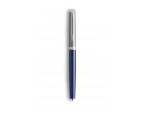 Перьевая ручка Waterman Hemisphere Entry Point Stainless Steel with Blue Lacquer в подарочной упаковке, изображение 4
