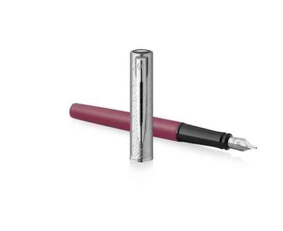 Перьевая ручка Waterman Graduate Allure Deluxe Pink, перо: F, цвет чернил: blue, в падарочной упаковке., изображение 4