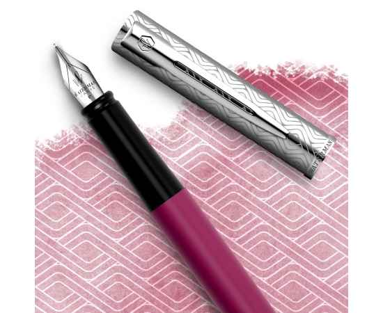 Перьевая ручка Waterman Graduate Allure Deluxe Pink, перо: F, цвет чернил: blue, в падарочной упаковке., изображение 5