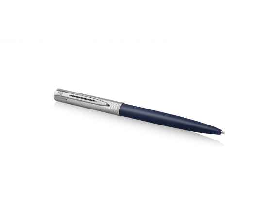 Шариковая ручка Waterman Graduate Allure Deluxe Blue, стержень: M, цвет чернил: blue, в падарочной упаковке., изображение 3