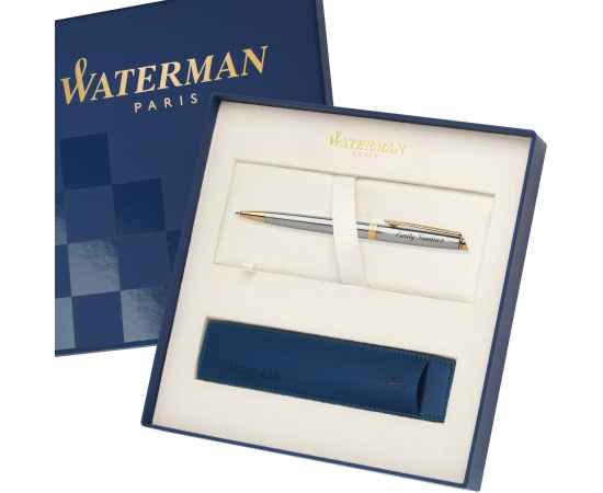 Шариковая ручка Waterman Hemisphere, цвет: GT, стержень: Mblue, изображение 7