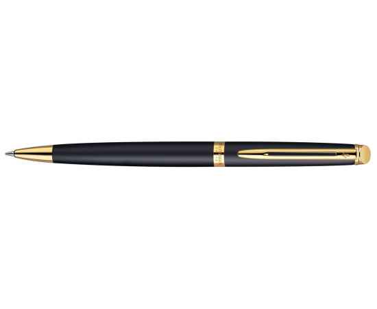 Шариковая ручка Waterman Hemisphere, цвет: MatteBlack GT, стержень: Mblk, изображение 3