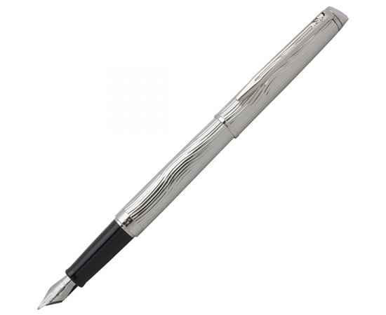 Перьевая ручка Waterman Hemisphere Deluxe , цвет: Metal CT, перо: F, изображение 3
