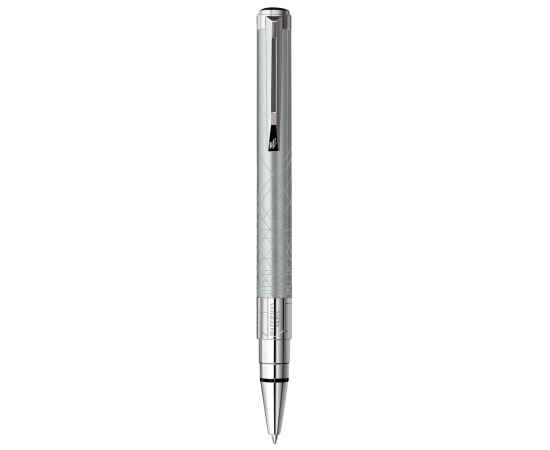 Шариковая ручка Waterman Perspective, цвет: Silver CT, стержень Mbue, изображение 11