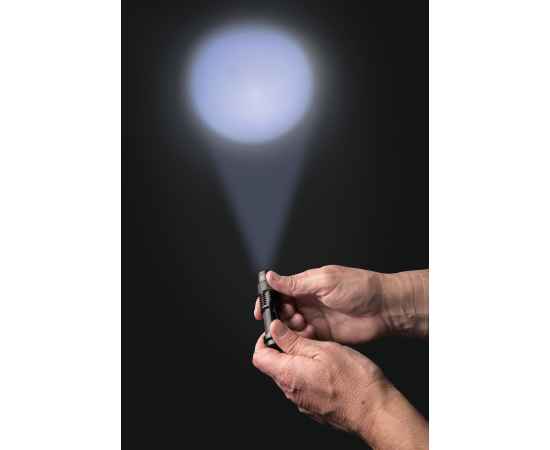 Карманный фонарик CREE, 3W, черный,, Цвет: черный, Размер: , высота 9 см., диаметр 2,5 см., изображение 11