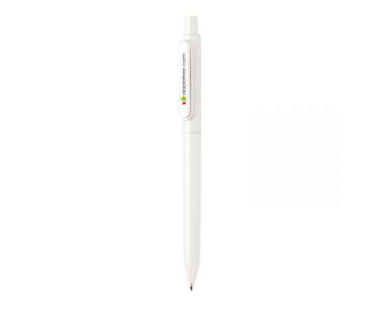 Ручка X6, Белый, Цвет: белый, Размер: , высота 14,9 см., диаметр 1,1 см., изображение 3