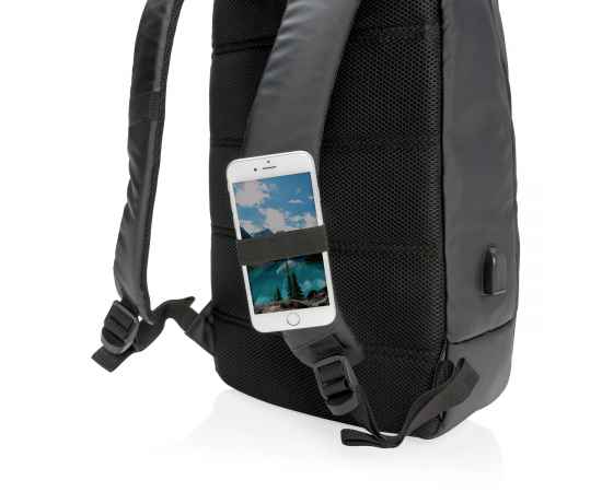 Рюкзак Swiss Peak для ноутбука 15', Черный, Цвет: черный, Размер: Длина 13,5 см., ширина 30 см., высота 45 см., изображение 9