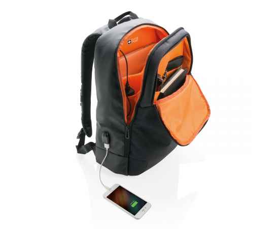 Рюкзак Swiss Peak для ноутбука 15', Черный, Цвет: черный, Размер: Длина 13,5 см., ширина 30 см., высота 45 см., изображение 11