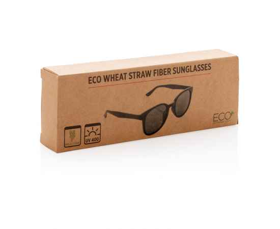 Солнцезащитные очки ECO, Черный, Цвет: черный, Размер: Длина 14,5 см., ширина 2,8 см., высота 5,3 см., изображение 8