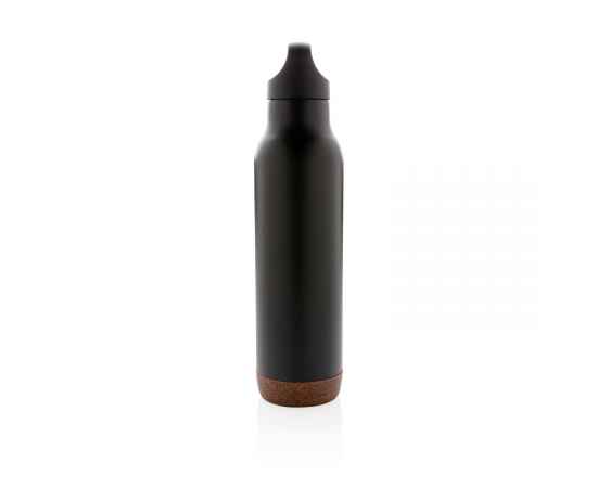 Герметичная вакуумная бутылка Cork, 600 мл, Черный, Цвет: черный, Размер: , высота 29 см., диаметр 7,2 см., изображение 7