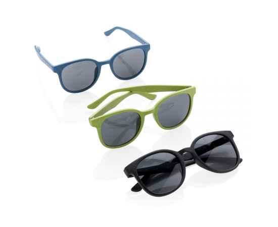 Солнцезащитные очки ECO, Черный, Цвет: черный, Размер: Длина 14,5 см., ширина 2,8 см., высота 5,3 см., изображение 5