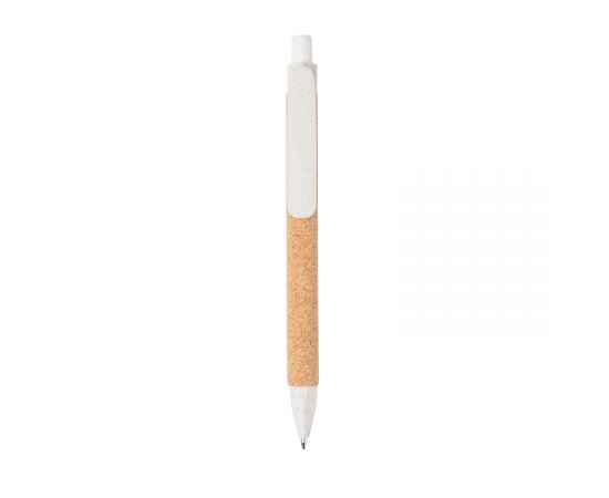 Эко-ручка Write, Белый, Цвет: белый, Размер: , высота 14 см., диаметр 1,1 см., изображение 2