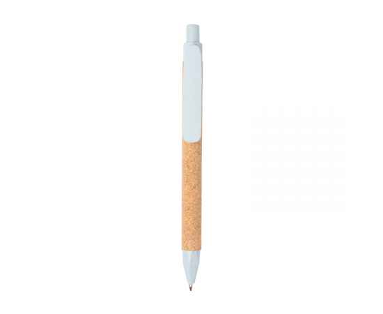 Эко-ручка Write, Синий, Цвет: синий, Размер: , высота 14 см., диаметр 1,1 см., изображение 2