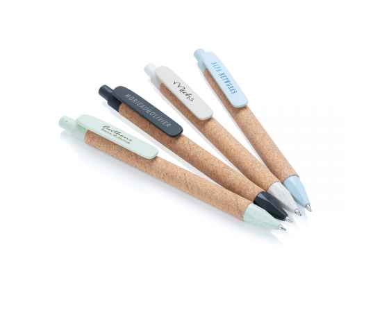 Эко-ручка Write, Синий, Цвет: синий, Размер: , высота 14 см., диаметр 1,1 см., изображение 7