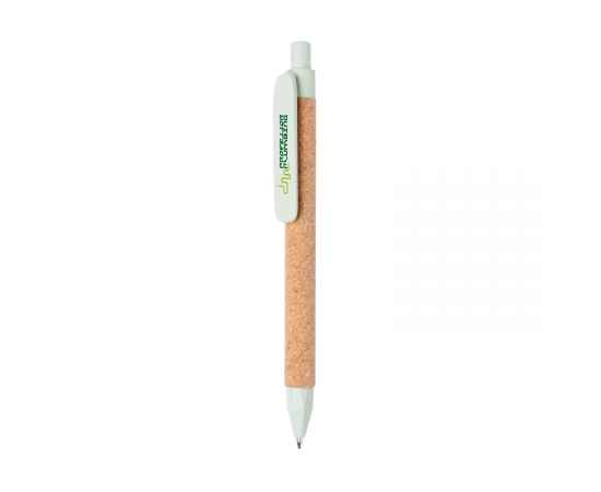 Эко-ручка Write, Зеленый, Цвет: зеленый, Размер: , высота 14 см., диаметр 1,1 см., изображение 3