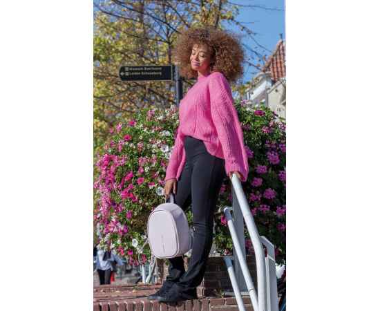 Рюкзак Elle Fashion с защитой от карманников, Розовый, Цвет: розовый, Размер: Длина 22,5 см., ширина 12 см., высота 29,5 см., изображение 15