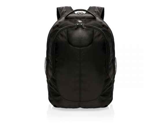 Рюкзак для ноутбука Swiss Peak, Черный, Цвет: черный, Размер: Длина 10 см., ширина 37 см., высота 46 см., изображение 4