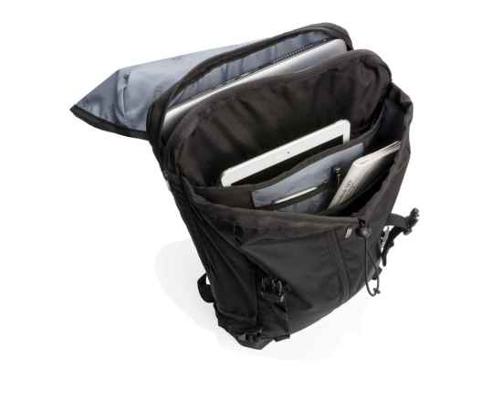 Рюкзак для ноутбука Swiss Peak, 17', Черный, Цвет: черный, Размер: Длина 11,5 см., ширина 30 см., высота 45 см., изображение 7