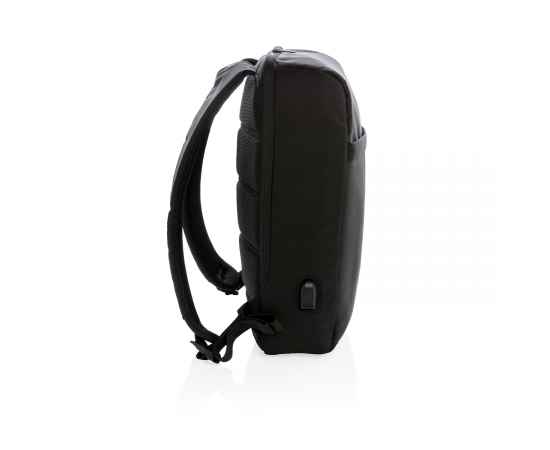 Антикражный рюкзак Swiss Peak 15'  с RFID защитой и разъемом USB, Черный, Цвет: черный, Размер: Длина 30 см., ширина 10 см., высота 43 см., изображение 9
