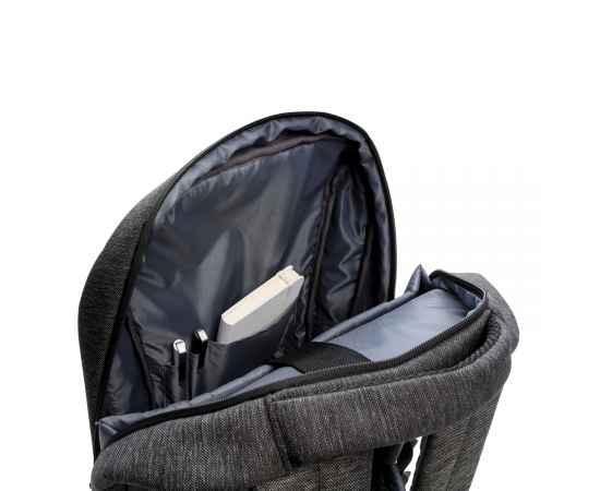 Рюкзак для ноутбука  15', Черный, Цвет: черный, Размер: Длина 29 см., ширина 9,5 см., высота 42 см., изображение 11
