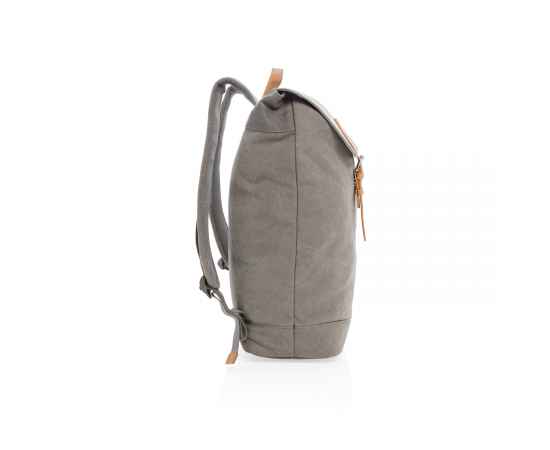 Рюкзак для ноутбука Canvas, Серый, Цвет: серый, Размер: Длина 44 см., ширина 32 см., высота 16 см., изображение 7