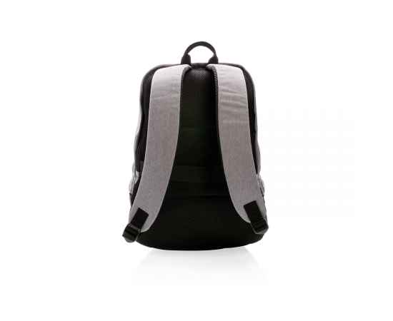 Стандартный антикражный рюкзак, без ПВХ, Черный, Цвет: серый, черный, Размер: Длина 35 см., ширина 13 см., высота 45 см., изображение 7