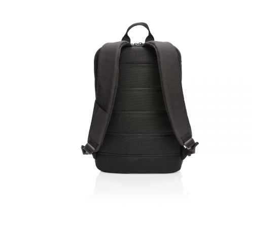 Антикражный рюкзак Madrid с разъемом USB и защитой RFID, Черный, Цвет: черный, Размер: Длина 30 см., ширина 14,5 см., высота 45,5 см., изображение 5