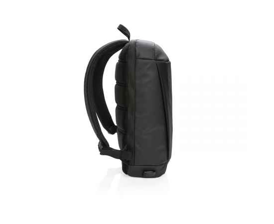 Антикражный рюкзак Madrid с разъемом USB и защитой RFID, Черный, Цвет: черный, Размер: Длина 30 см., ширина 14,5 см., высота 45,5 см., изображение 6