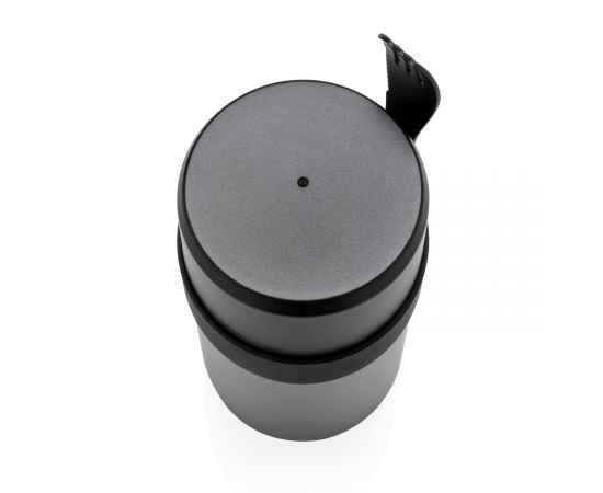 Вакуумный термос для еды Bogota с керамическим напылением, 400 мл, Черный, Цвет: серебряный, черный, Размер: , высота 13 см., диаметр 9,5 см., изображение 8