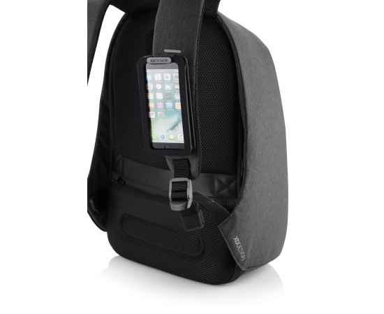 Рюкзак Bobby Tech с защитой от карманников, Черный, Цвет: черный, Размер: Длина 29 см., ширина 16 см., высота 44,5 см., изображение 10