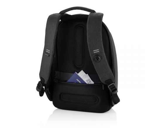 Рюкзак Bobby Tech с защитой от карманников, Черный, Цвет: черный, Размер: Длина 29 см., ширина 16 см., высота 44,5 см., изображение 7