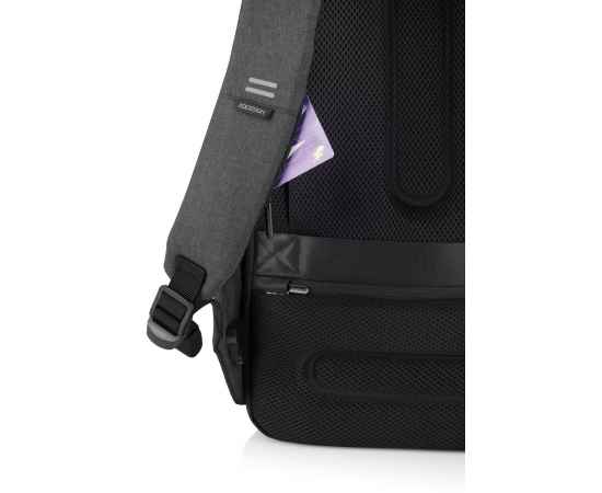 Рюкзак Bobby Tech с защитой от карманников, Черный, Цвет: черный, Размер: Длина 29 см., ширина 16 см., высота 44,5 см., изображение 9