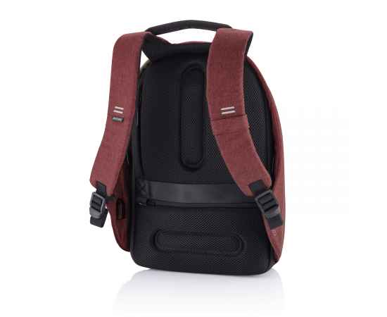 Антикражный рюкзак Bobby Hero Regular, Красный, Цвет: красный, Размер: Длина 29 см., ширина 16 см., высота 45 см., изображение 14