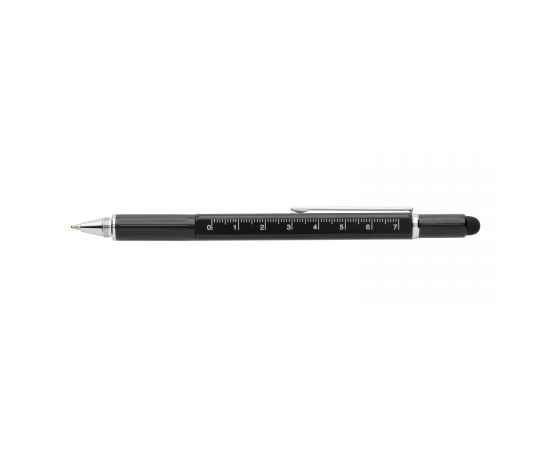 Многофункциональная ручка 5 в 1, черный,, Цвет: черный, Размер: , ширина 1,3 см., высота 15 см., изображение 8