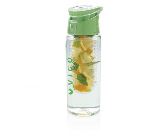 Бутылка для воды Lockable, 700 мл, Зеленый, Цвет: зеленый, Размер: , высота 23 см., диаметр 7,5 см., изображение 4