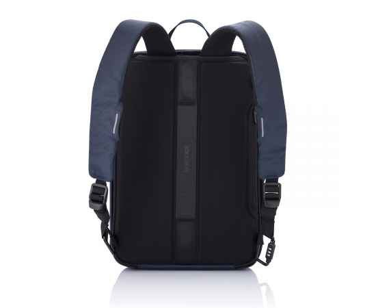 Сумка-рюкзак Bobby Bizz с защитой от карманников, Синий, Цвет: синий, черный, Размер: Длина 28 см., ширина 10 см., высота 41 см., изображение 6