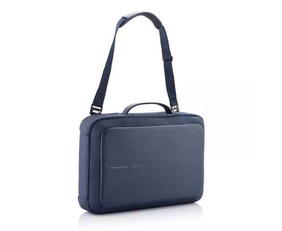 Сумка-рюкзак Bobby Bizz с защитой от карманников, Синий, Цвет: синий, черный, Размер: Длина 28 см., ширина 10 см., высота 41 см., изображение 9