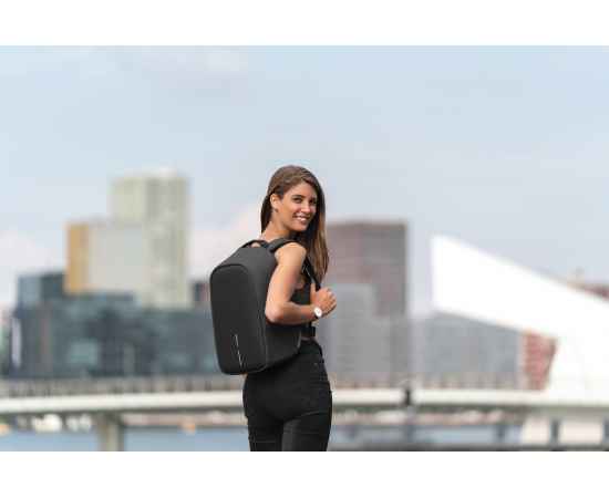 Антикражный рюкзак Bobby Hero Small, Черный, Цвет: черный, Размер: Длина 26,5 см., ширина 14 см., высота 38 см., изображение 16