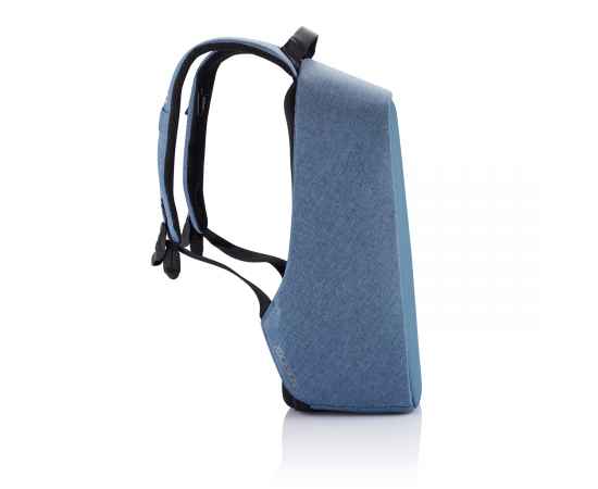 Антикражный рюкзак Bobby Hero Small, Голубой, Цвет: синий, Размер: Длина 26,5 см., ширина 14 см., высота 38 см., изображение 5