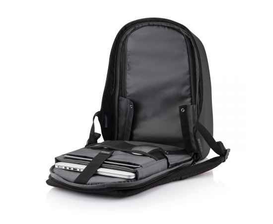 Антикражный рюкзак Bobby Hero  XL, Черный, Цвет: черный, Размер: Длина 32,5 см., ширина 16,5 см., высота 49 см., изображение 13